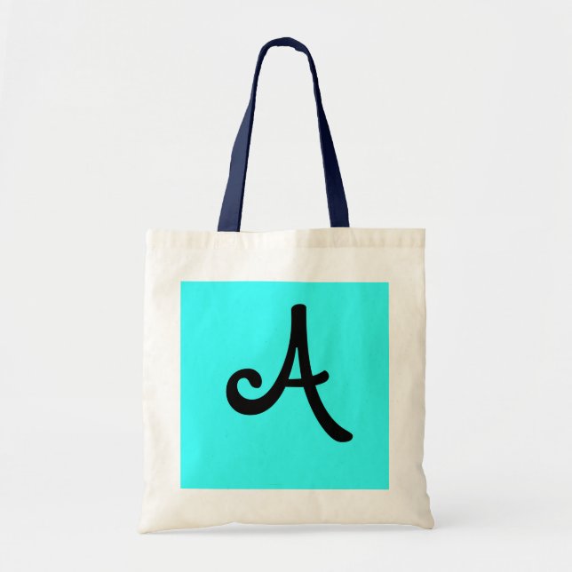 cool letter "A" Tote Bag (Front)