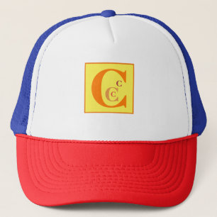 Cool Letter "C" (personalised) Trucker Hat