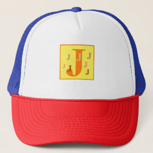 Cool Letter "J" (personalised) Trucker Hat