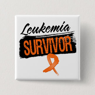 Cool Leukaemia Survivor 15 Cm Square Badge