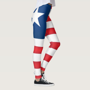 Cool Liberia Flag Fashion Leggings