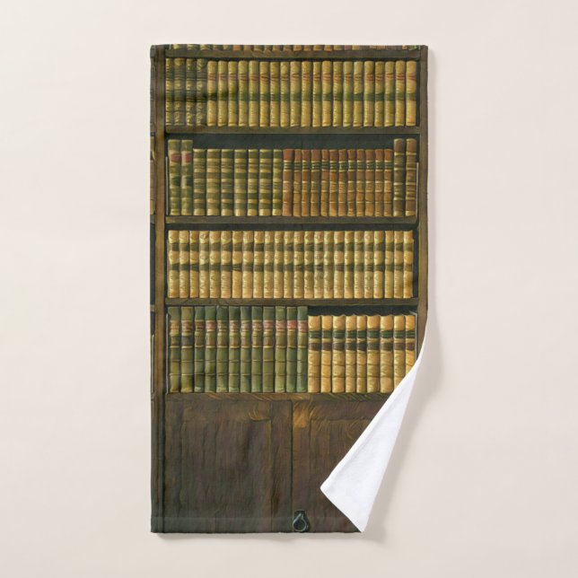 Cool librarian gift hand towel (Hand Towel)