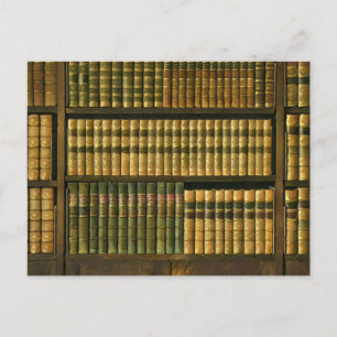 Cool librarian gift postcard