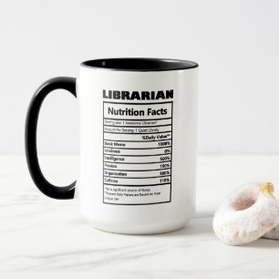 cool Librarian work facts Mug