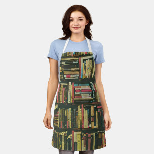 Cool library lover gift apron