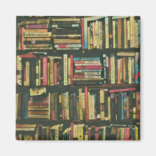 Cool library lover gift magnet