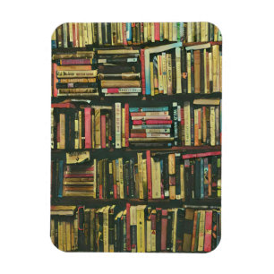 Cool library lover gift magnet