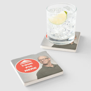 Cool! Limestone Coaster - Personalised