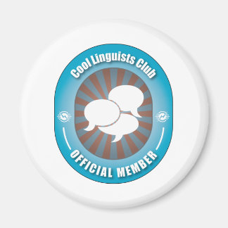 Cool Linguists Club Magnet