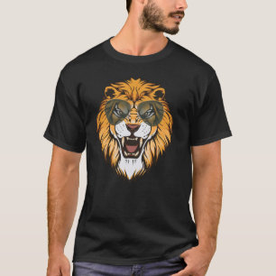 Cool Lion Birthday Tee for boy, men Sunglasses, Ju