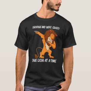 Cool Lion For Men Dad Jungle Safari Animal T-Shirt