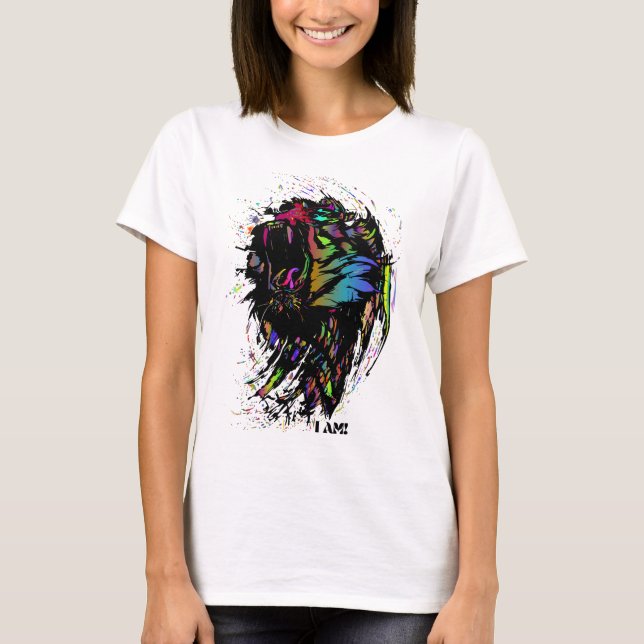 Cool Lion - strength in me T-Shirt (Front)