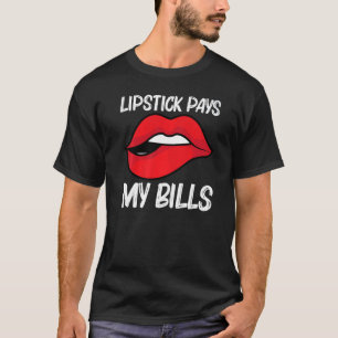 Cool Lipstick For Men Women Cosmetic Makeup   1 T-Shirt