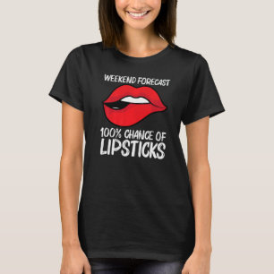 Cool Lipstick For Men Women Cosmetic Makeup T-Shirt