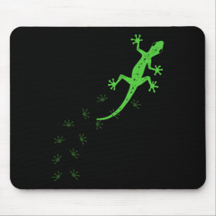 Cool Lizard Design For Men Women Gecko Pet Animal Mouse Mat