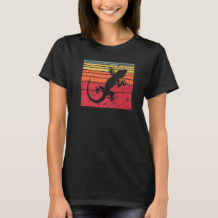 Cool Lizard For Men Women Boy Vintage Crested Leop T-Shirt