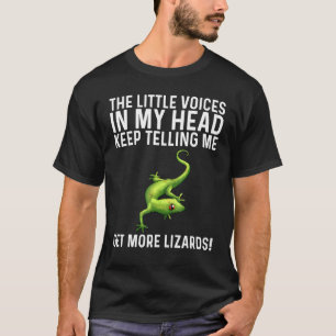 Cool Lizard For Men Women Gecko Green Reptile Anim T-Shirt