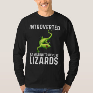 Cool Lizard For Men Women Gecko Green Reptile Anim T-Shirt