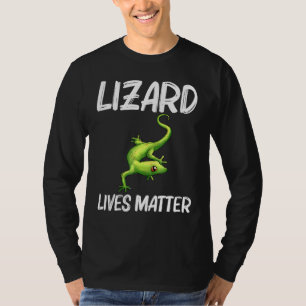 Cool Lizard For Men Women Gecko Green Reptile Anim T-Shirt