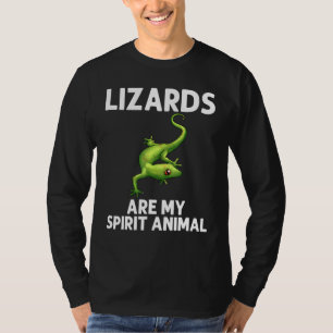 Cool Lizard For Men Women Gecko Green Reptile Anim T-Shirt