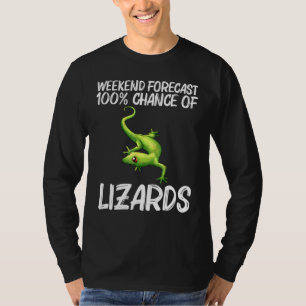 Cool Lizard For Men Women Gecko Green Reptile Anim T-Shirt