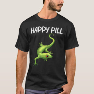 Cool Lizard For Men Women Gecko Green Reptile Anim T-Shirt