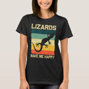 Cool Lizard For Men Women Reptile Crested Gecko T-Shirt