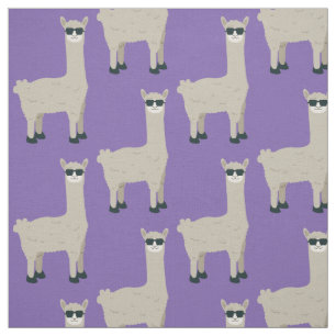 Cool Llama custom colour fabric