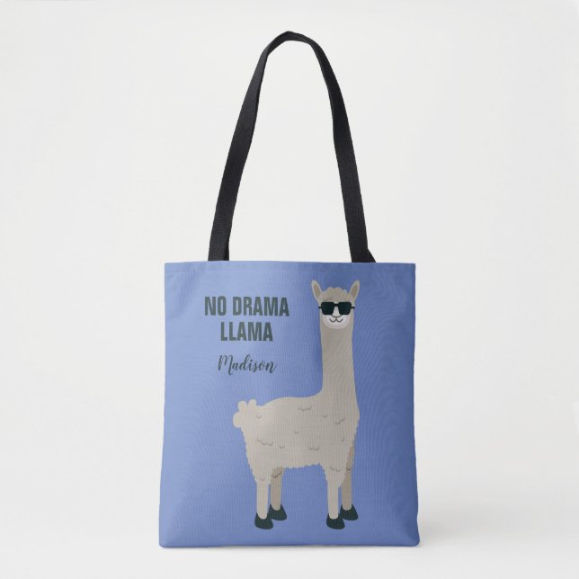 Cool Llama custom name & colour bags (Front)