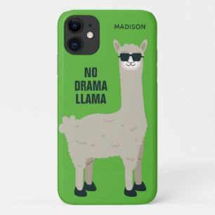 Cool Llama custom name & colour phone cases
