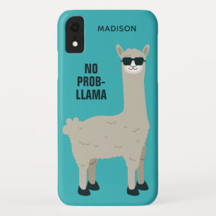 Cool Llama custom name & colour phone cases