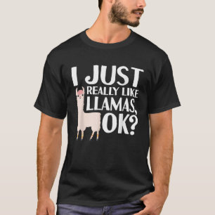 Cool Llama For Men Women Alpaca Lover Peruvian Spi T-Shirt