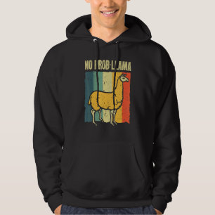 Cool Llama For Men Women No Prob Llama Alpaca Farm Hoodie