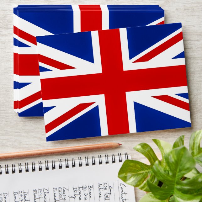 cool london fashion british flag union jack envelopes (Stacked)