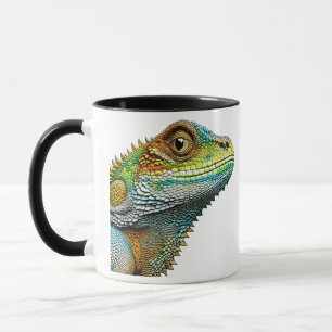 Cool Looking Lizard AI Art Mug