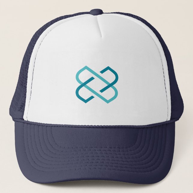 Cool Loom Network Cryptocurrency Coin Sign Trucker Hat (Front)