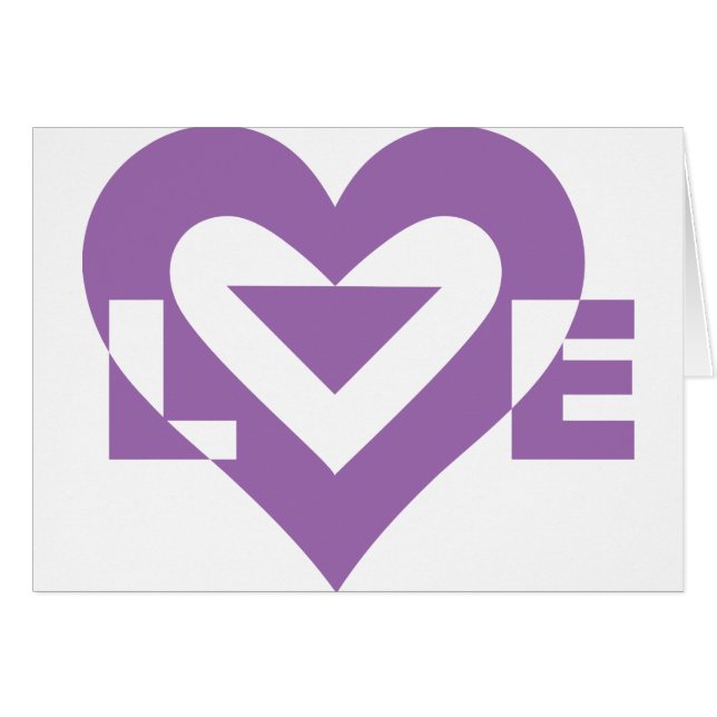 Cool Love Graphic, Purple (Front Horizontal)