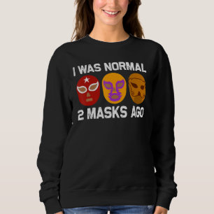 Cool Lucha Libre For Men Women Luchador Mexican Wr Sweatshirt