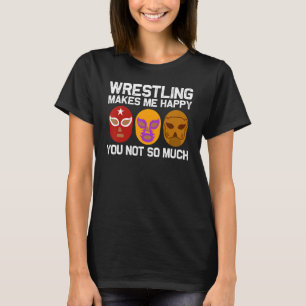 Cool Lucha Libre For Men Women Luchador Mexican Wr T-Shirt