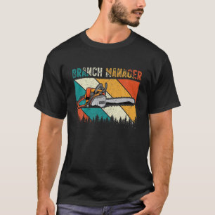 Cool Lumberjack Art Men Women Arborist Logger Bran T-Shirt