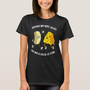 Cool Mac & Cheese For Men Dad Baked Cheesy Macaron T-Shirt