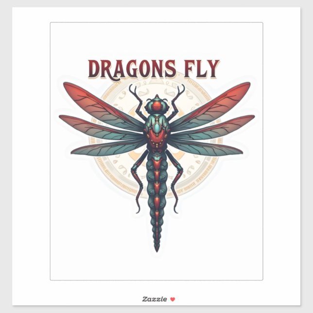 Cool Machined Steampunk Dragonfly - Dragons Fly -  (Sheet)