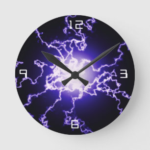 Cool Magic Lightning Round Clock