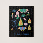 Cool Magic Potion Apothecary Alchemy Personalised Jigsaw Puzzle<br><div class="desc">Cool Magic Potion Apothecary Pattern Personalised jigsaw puzzle</div>