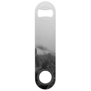 Cool, magical foggy nature