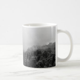 Cool, magical foggy nature coffee mug