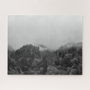 Cool, magical foggy nature jigsaw puzzle