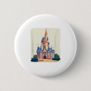 Cool Magical Kingdom Castle Costume For Boys And G 6 Cm Round Badge