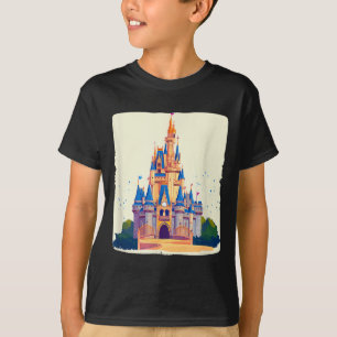 Cool Magical Kingdom Castle Costume For Boys And G T-Shirt