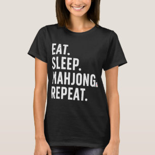 Cool Mahjong For Men Women Strategy Tile Game Mahj T-Shirt